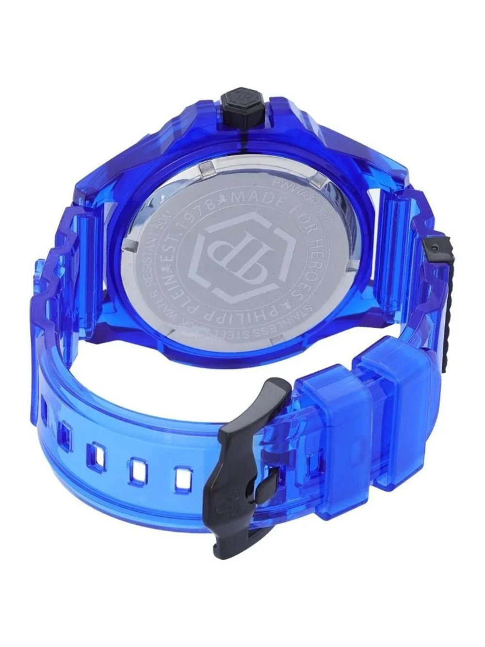 NWT Philipp Plein The Skull Quartz Black Dial Men's Watch